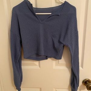Women’s cropped long sleeve